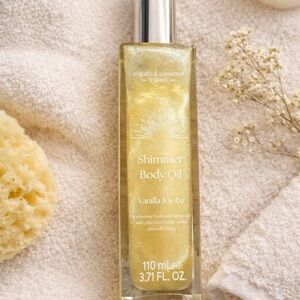 Asquith & Somerset Shimmer Body Oil Vanilla Jojoba 110 mL ✨